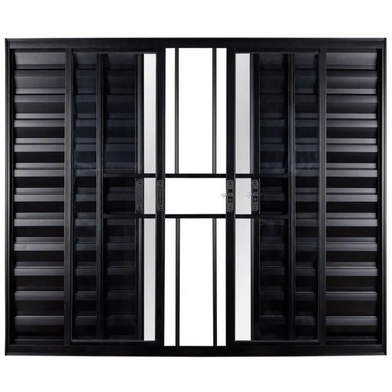 Veneziana-6-Folhas-com-Grade-Aluminio-Preto-120x150cm