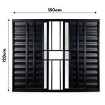 Veneziana-6-Folhas-com-Grade-Aluminio-Preto-120x150cm