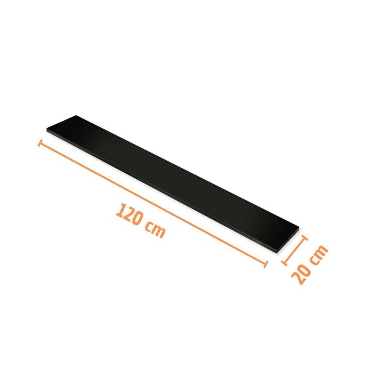 Prateleira-MDP-Preto-sem-Suporte-120x20x15cm