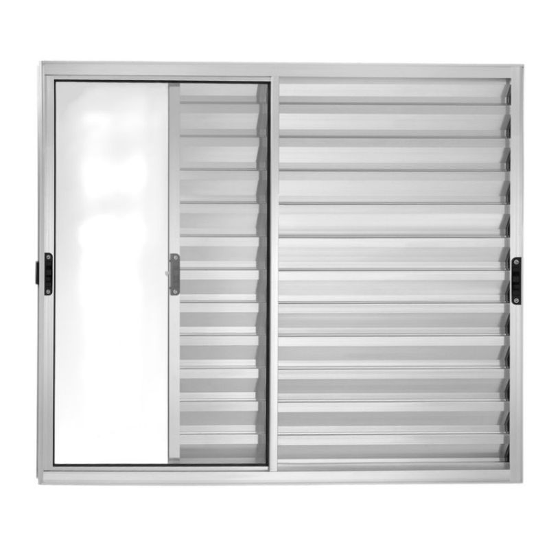 Veneziana-3-Folhas-sem-Grade-Aluminio-Brilhante-100x100cm