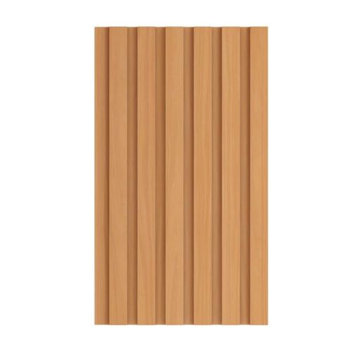 Painel Ripado MDF Resistênte à Umidade Peroba Rosa cx c/ 6 Pçs 0,75m2