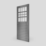 Porta-Postigo-Vidro-Boreal-Aluminio-Brilhante-Direito-210x80cm