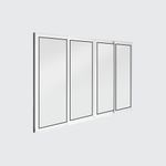 Janela-de-Correr-4-Folhas-sem-Grade-Aluminio-Branco-100x120cm