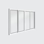 Janela-de-Correr-4-Folhas-sem-Grade-Aluminio-Branco-100x120cm