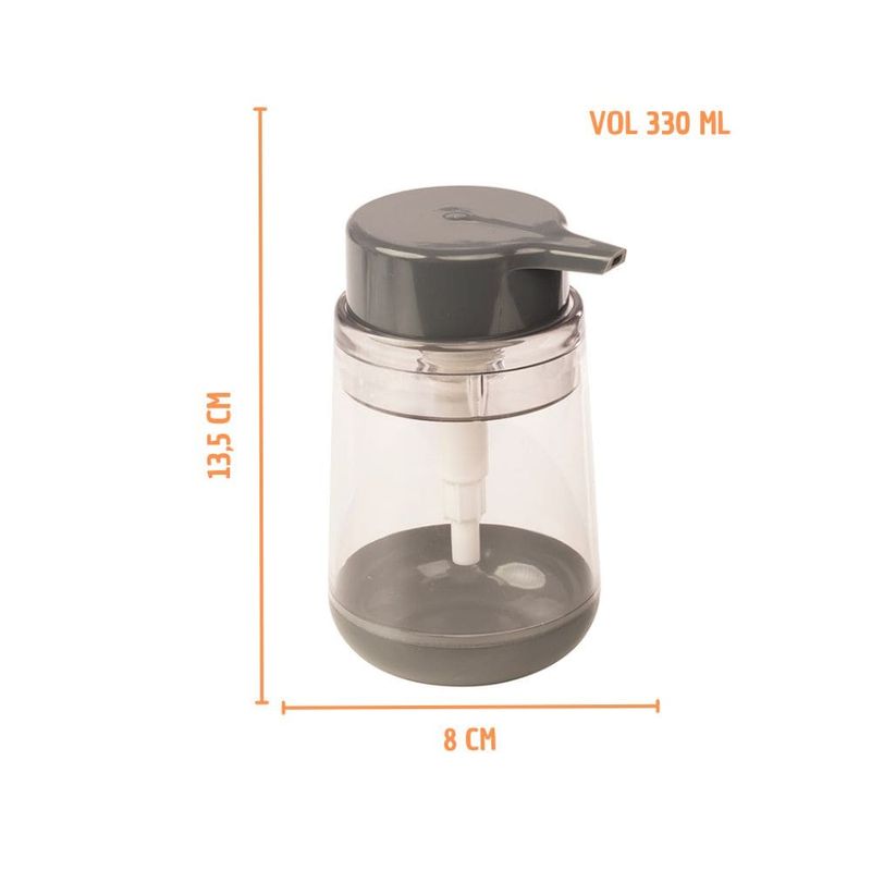 Porta-Sabonete-Liquido-para-Banheiro-Blend-B4-Fume