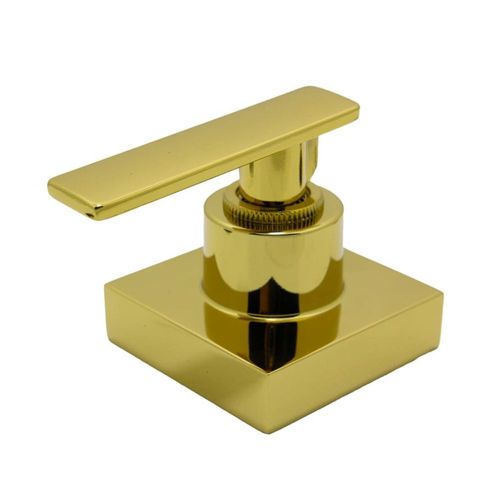 Acabamento Registro Base Deca Gaveta/Pressão até 1" C65 Alavanca Ouro