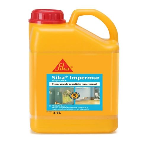 Aditivo Impermeabilizante Sikaimpermur Branco 3,6l Sika