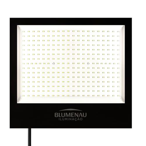 Refletor de Led Alumínio IP66 300W 23400 Lúmens Bivolt Luz Branca