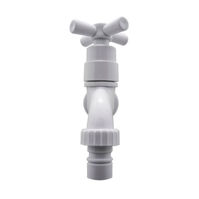 Torneira-para-Tanque-Jardim-Parede-Curta-C31-DN15-20-Branco