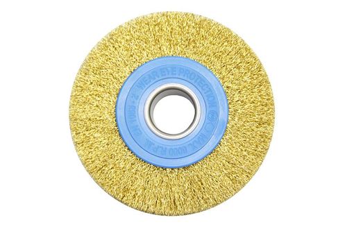 Escova de Aço Latonado Circular Ondulada 152,4x25,4x32mm Norton
