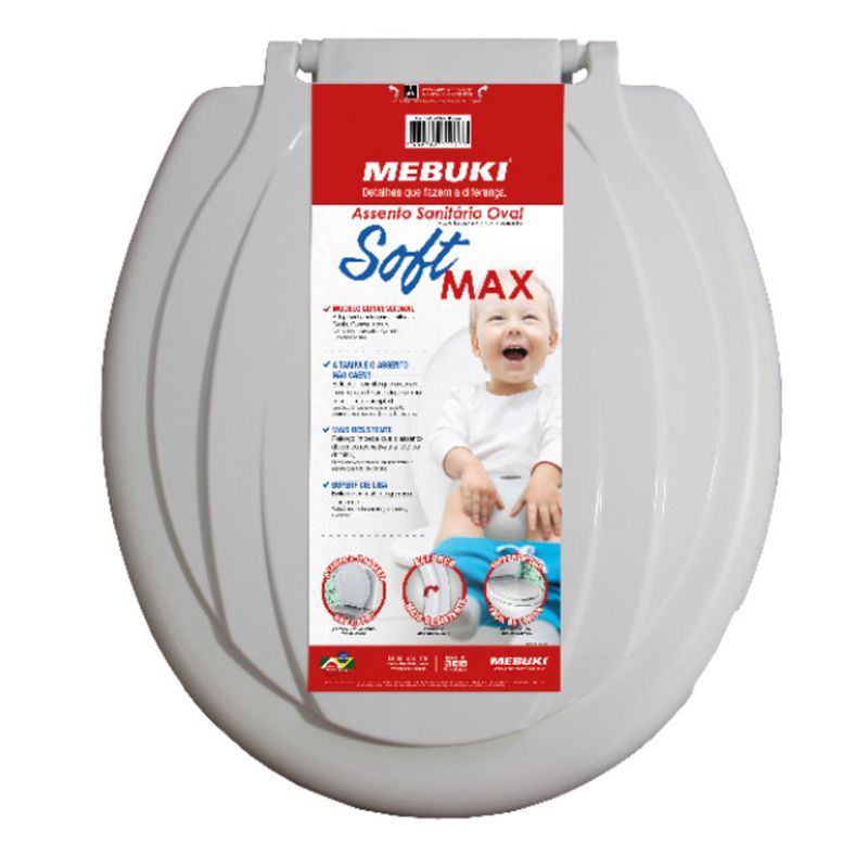 Assento-Sanitario-Convencional-Soft-Max-PP-Oval-Branco