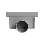 Cabeceira-Baixo-com-Descarga-Polipropileno-Cinza-13x5cm-Odem