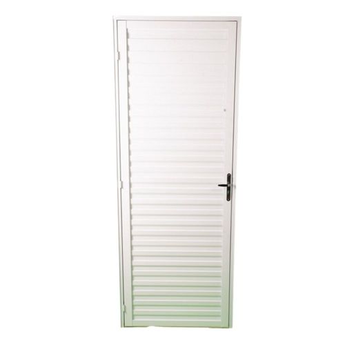 Porta Palheta Alumínio Branco Esquerdo 210x90cm