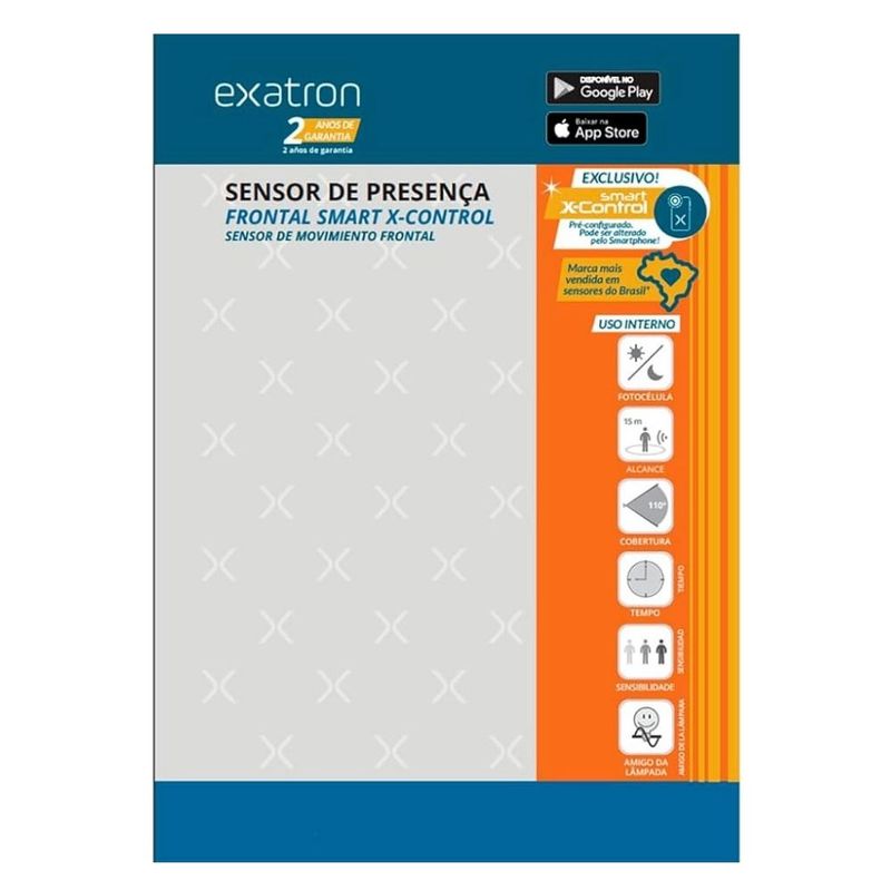 Sensor-de-Presenca-Parede-Articulado-Interno-APP-XControl-LESF4000XC