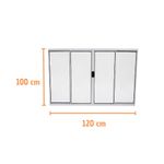 Janela-de-Correr-4-Folhas-sem-Grade-Aluminio-Branco-100x120cm