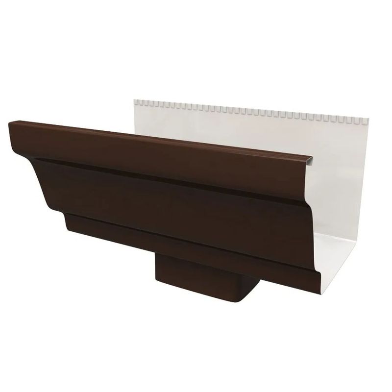 Bocal-de-Descida-Aluminio-Marrom-BellaCalha