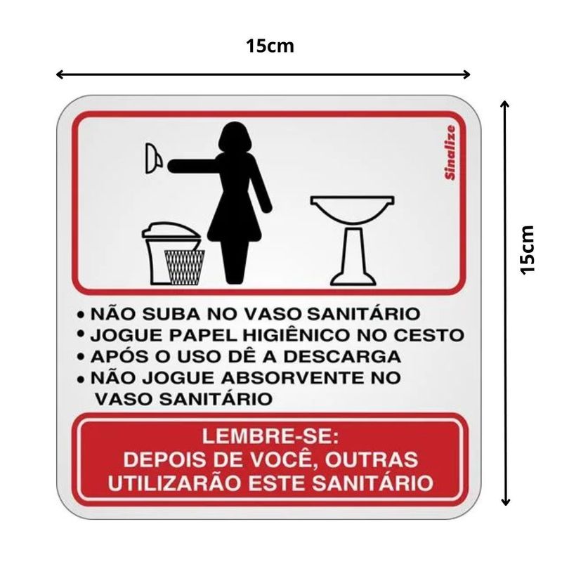 Placa-Educativa-Feminino-15x15cm-em-Aluminio