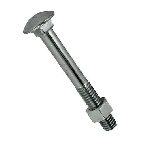 Parafuso Aço Zincado Francês Porca Sextavada UNC 1/4x1 200 peças