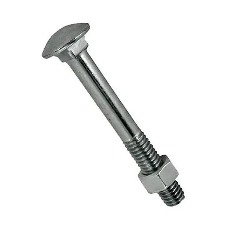 Parafuso-Aco-Zincado-Frances-Porca-Sextavada-UNC-1-4x3-100-pecas