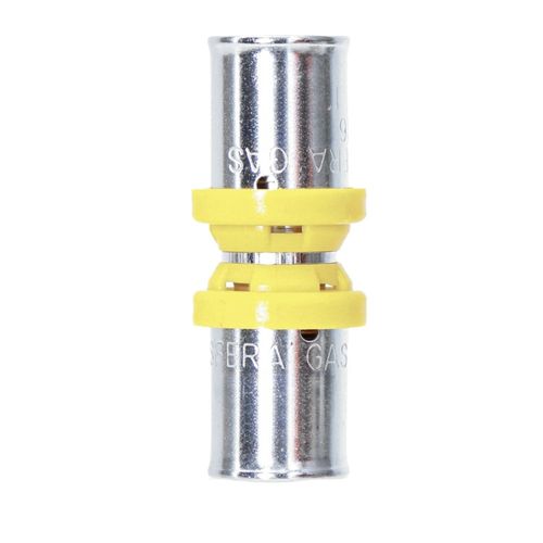 Conector União para Gás 20mmx20" Prensar Multi Emmeti