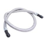 Engate-Flexivel-Malha-de-aco-para-Gas-12m-1-2-c--2-Abracadeiras-Rexon