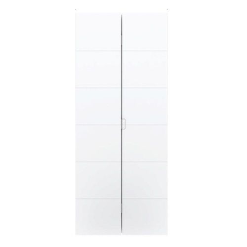 Folha de Porta Camarão Bella Primer Branco s/Ferragens 210x60cm