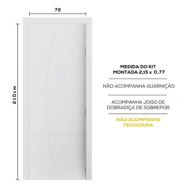 Kit-Porta-MDP-Elegance-Branco-Reversivel-sem-Fechadura-Bt-12-210x72cm