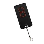 Controle-Remoto-Zap-43393MHz-2-Canais-e-2-Botoes-Preto-e-Laranja-PPA