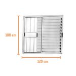 Veneziana-3-Folhas-com-Grade-Aluminio-Brilhante-100x120cm