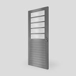 Porta-Basculante-Vidro-Boreal-Aluminio-Brilhante-Direito-210x80cm