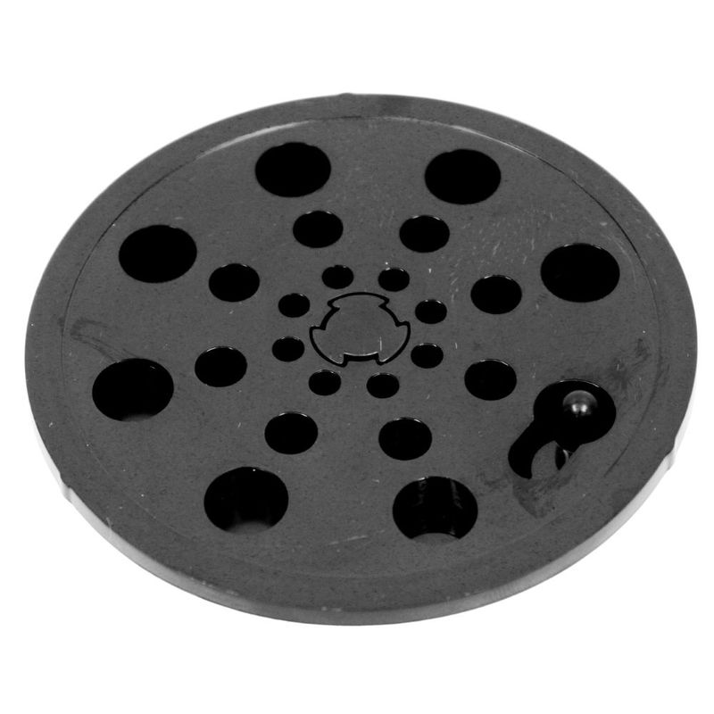 Grelha-Redonda-Abre-e-Fecha-PVC-Preta-10cm-DN100-Estrela