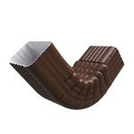 Curva-de-Descida-Aluminio-Marrom-8cm-BellaCalha
