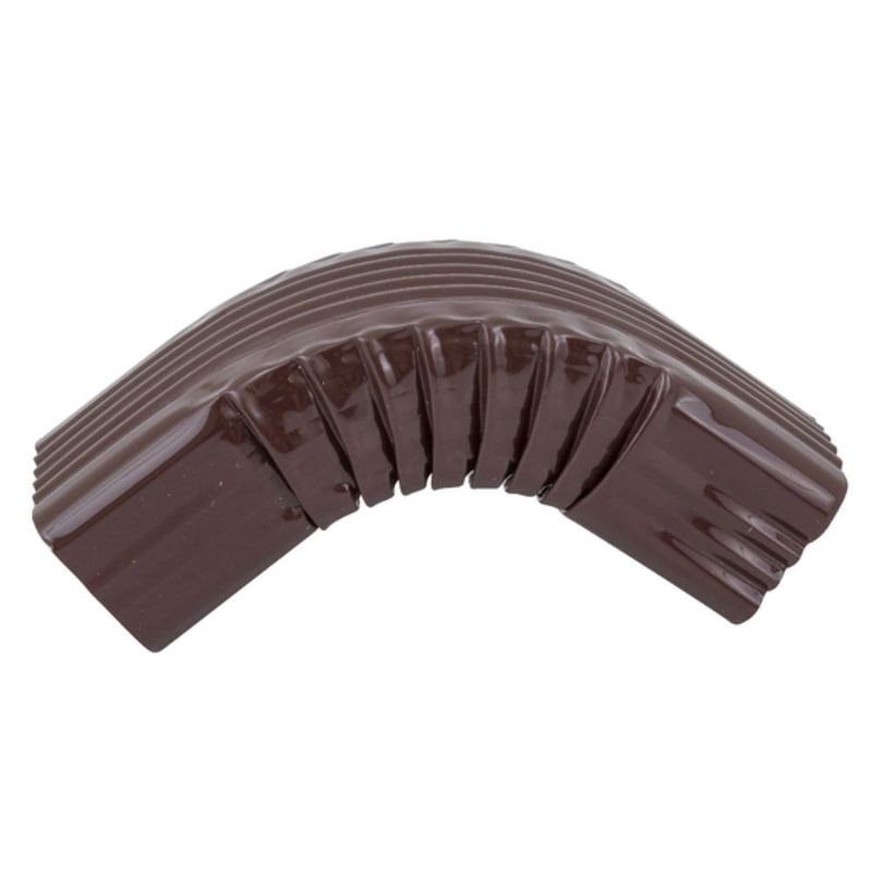 Curva-de-Descida-Aluminio-Marrom-8cm-BellaCalha