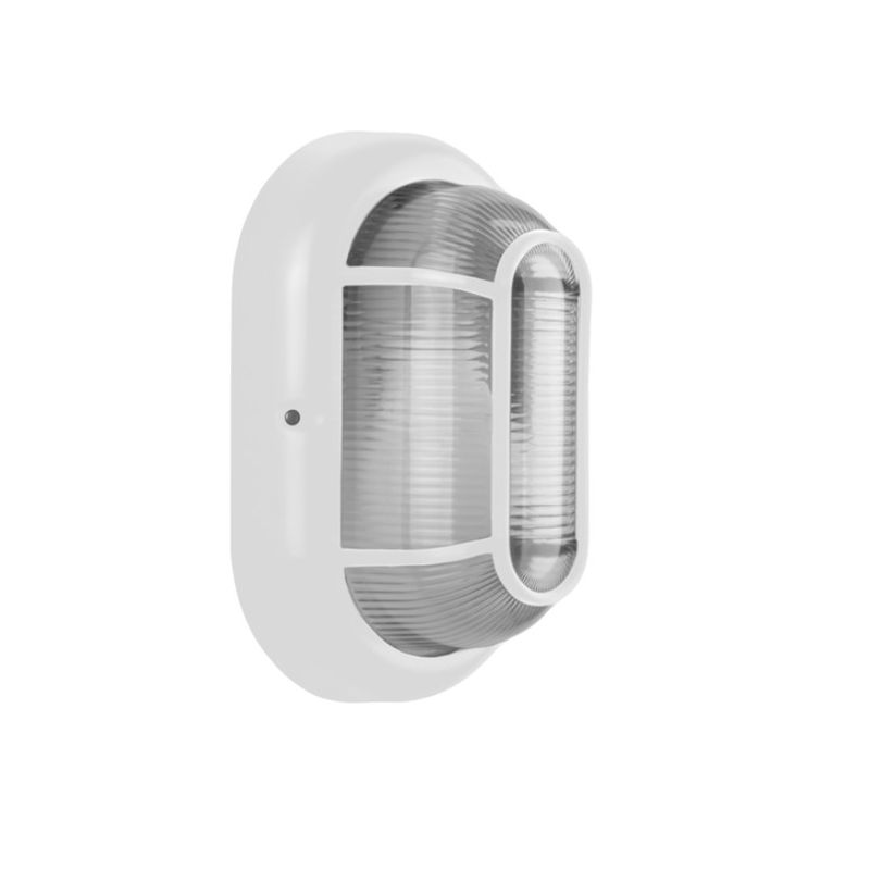 Tartaruga-em-Polipropileno-Branca-sem-Grade-IP54-para-1-Lampada-E27