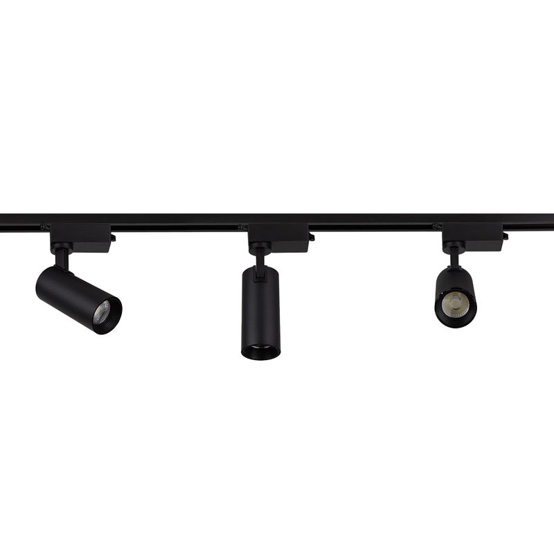 Kit-Trilho-Aluminio-Preto-com-3-Spots-LED-30W-6300-Lumens-Luz-Amarela