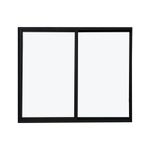 Janela-de-Correr-2-folhas-sem-Grade-Aluminio-Preto-120x150cm