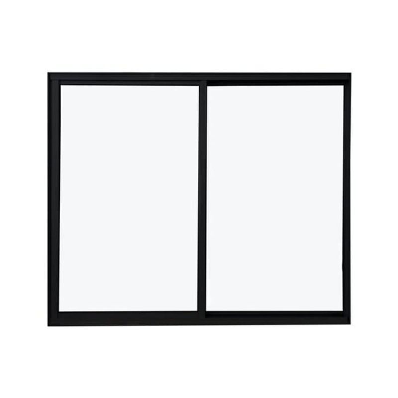 Janela-de-Correr-2-folhas-sem-Grade-Aluminio-Preto-80x80cm