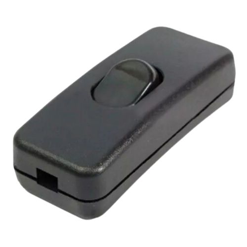 Interruptor Pera para Abajur 2A 250V Preto