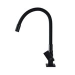Torneira-para-Cozinha-Mesa-Bica-Media-Preto-Gourmet-All-Black-Flexivel