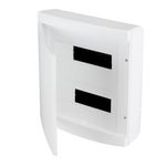 Quadro-PVC-Disjuntor-Sobrepor-sem-Barramento-para-18-24-Disj-Branco