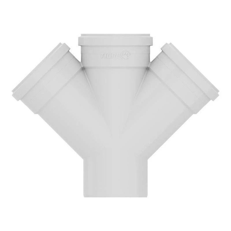 Juncao-Dupla-Esgoto-Serie-Normal-PVC-DN-75-Tigre