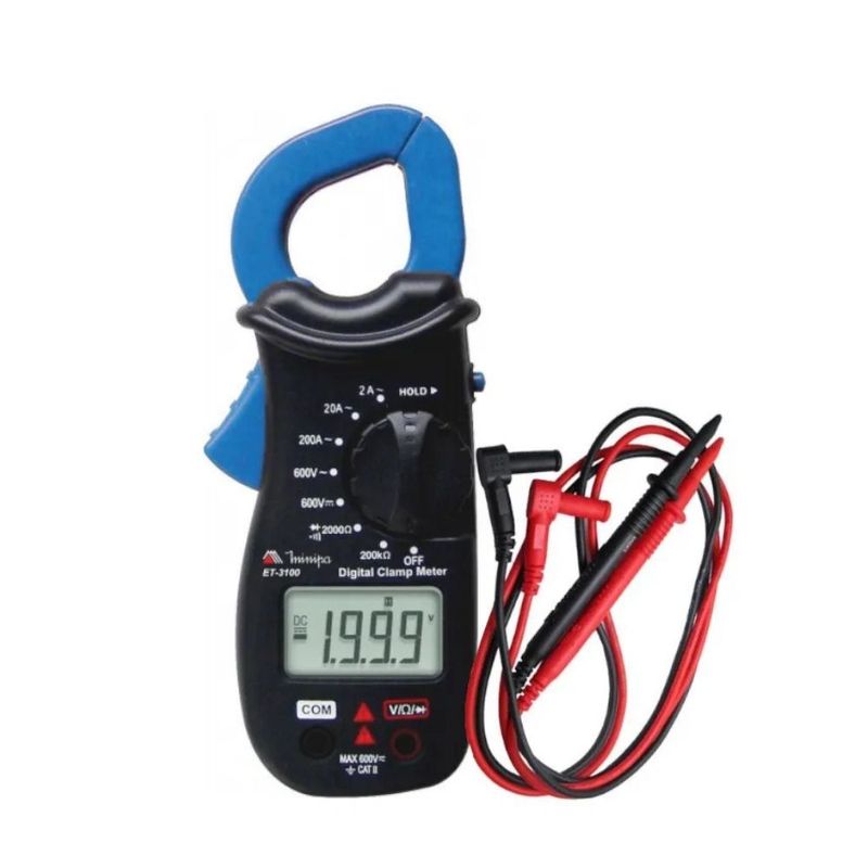 Alicate-Amperimetro-Cat-ll-600V-Et3100