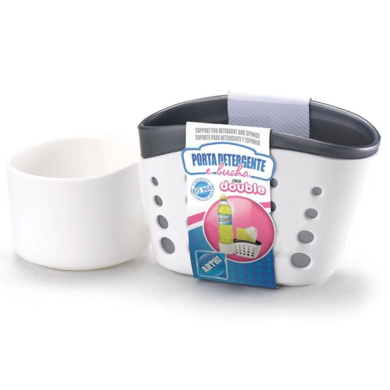 Porta-Detergente-e-Bucha-para-Cozinha-Branco-Arthi-Double