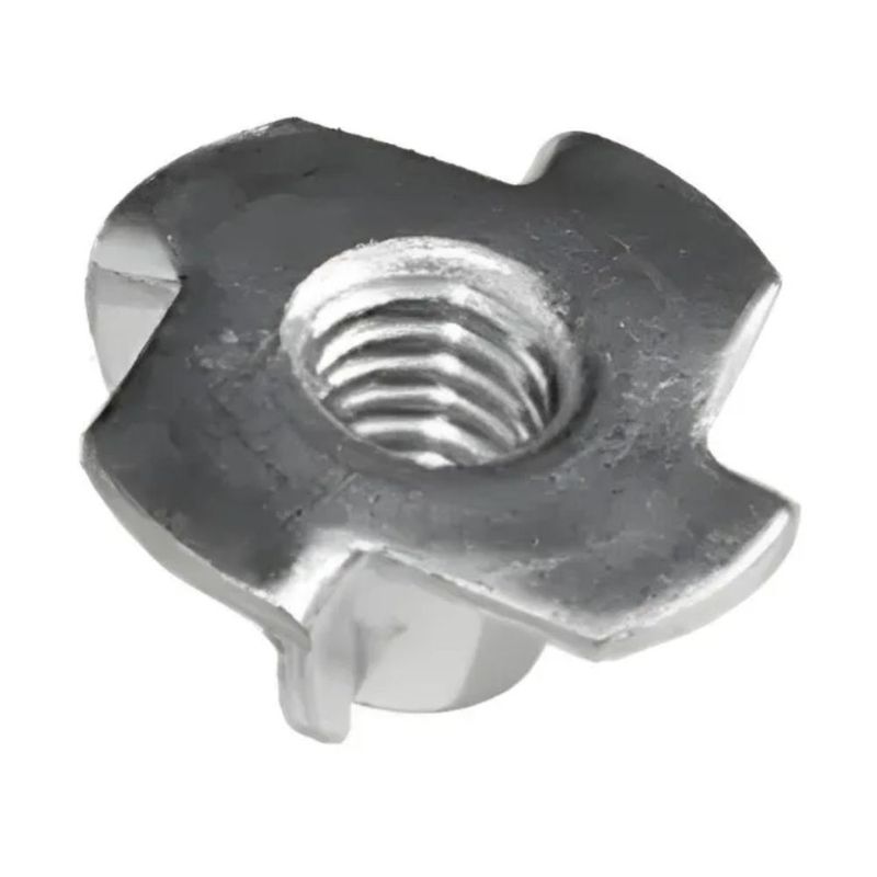 Porca-Garra-UNC-1-4-em-Aco-Zincado-200-Pecas