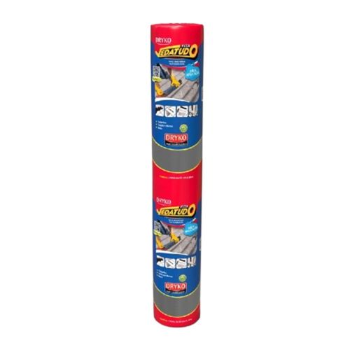 Fita Asfáltica Vedatudo Cinza 90cm 10m Dryko