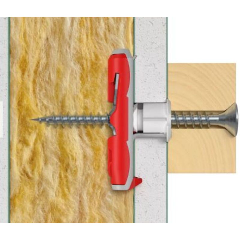 Bucha-Duotec-com-Parafuso-Chipboard-5x65mm-25-pecas