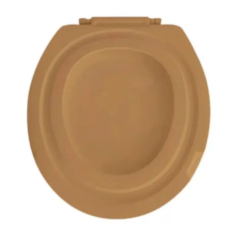 Assento-Sanitario-Convencional-Almofadado-Slim-PP-Oval-Caramelo