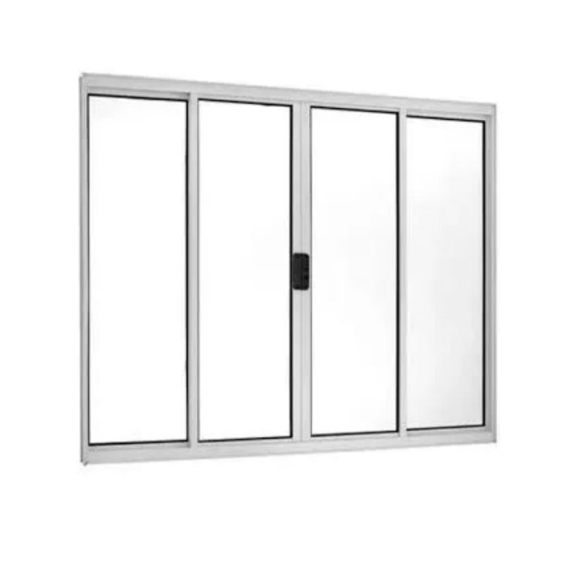 Janela-de-Correr-4-Folhas-sem-Grade-Aluminio-Brilhante-100x150cm