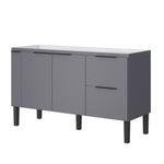 Gabinete-para-Cozinha-Cisne-145x515x86cm-MDP-MDF-Cinza