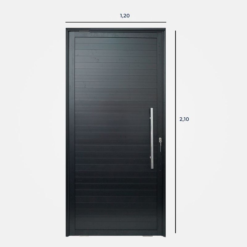 Porta-Lambril-Aluminio-Preto-com-Puxador-Direito-210x120cm